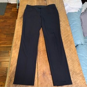 rag & bone size 6 black stretchy pants